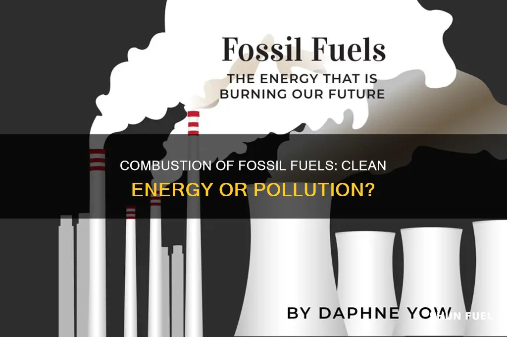 does complete combustion of fossil fuels create pollution