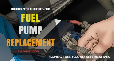 Resetting Your Computer After Fuel Pump Replacement: What You Need to Know