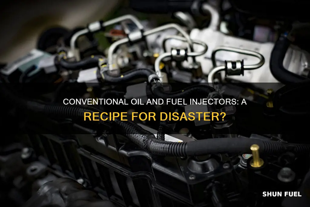 does conventional oil ruin fuel injectors