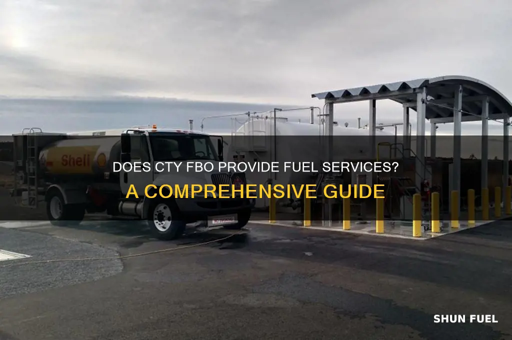 does cty fbo offer fuel