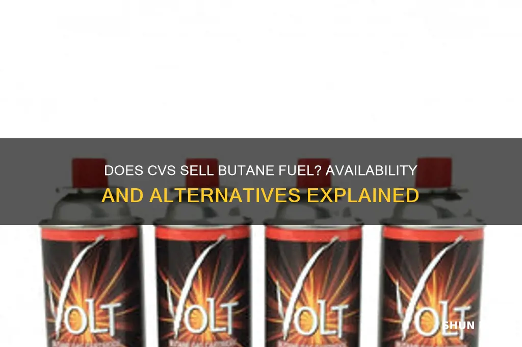 does cvs sell butane fuel
