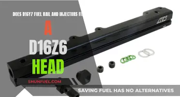 Fuel Rail and Injector Compatibility Between D16Y7 and D16Z6 Engines