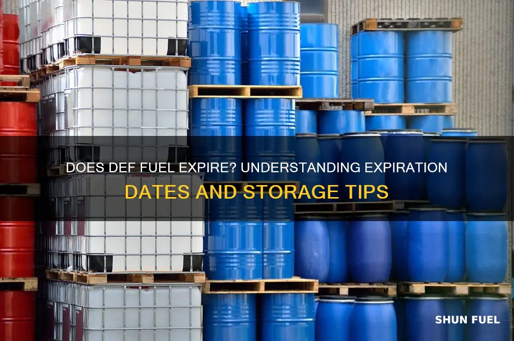 does def fuel expire