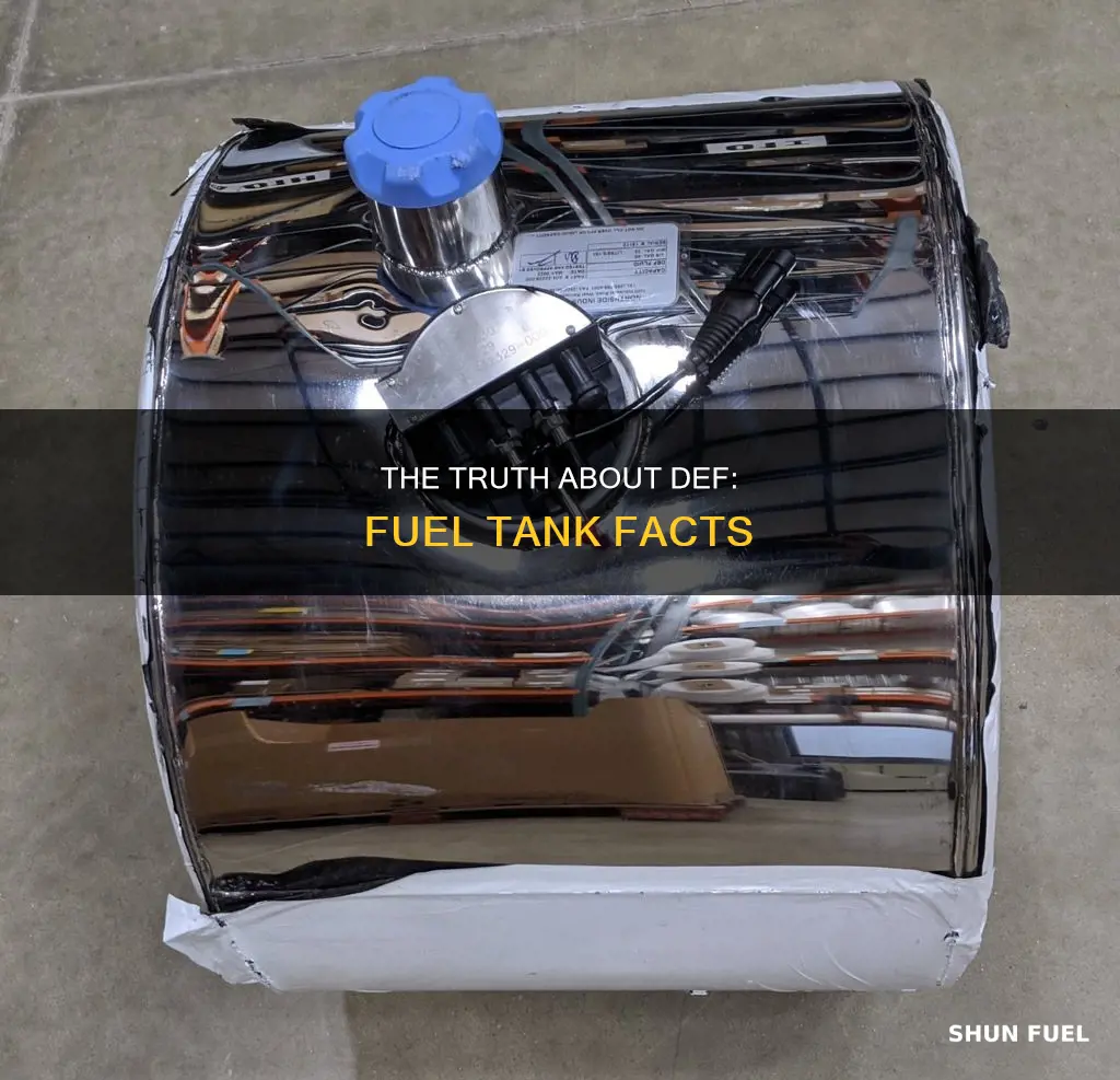 does def go in the fuel tank