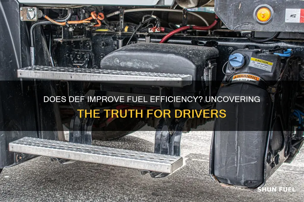 does def help fuel economy