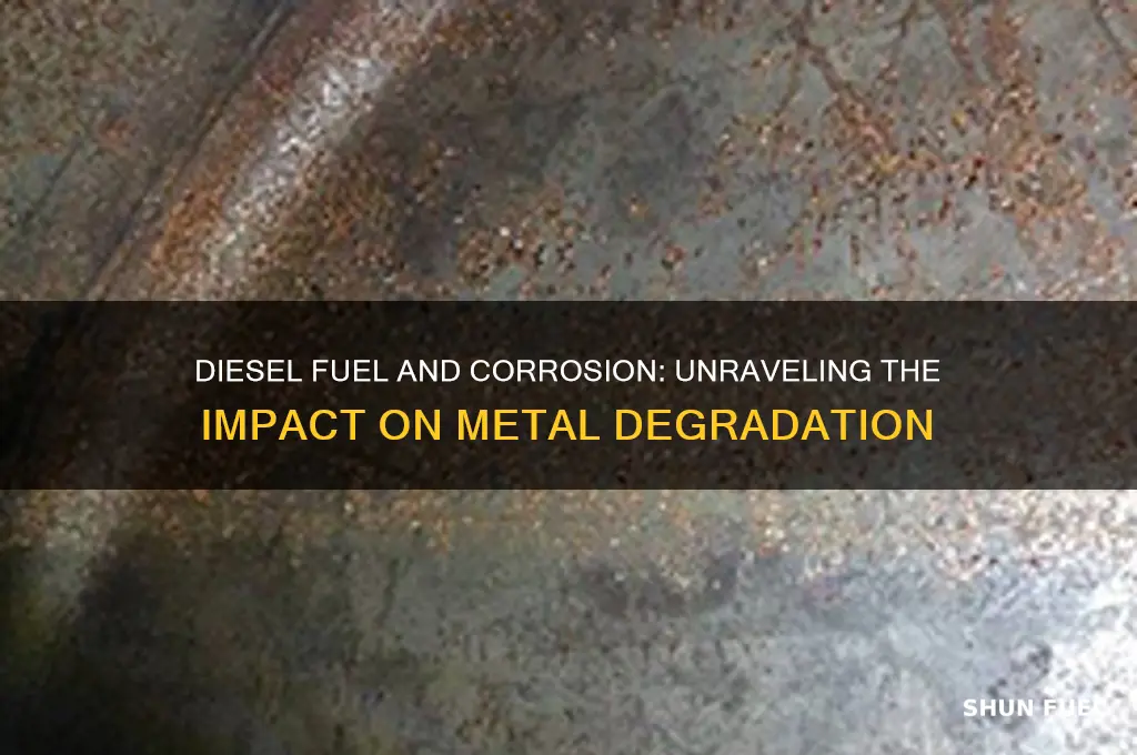 does deisel fuel help corrosion