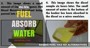 How Diesel Fuel Interacts with Water