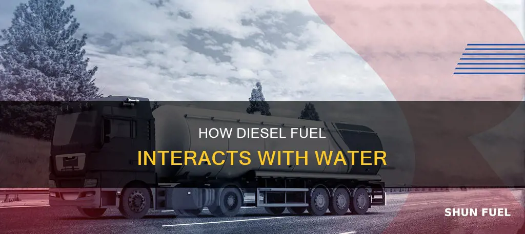 does diesel fuel absorb water