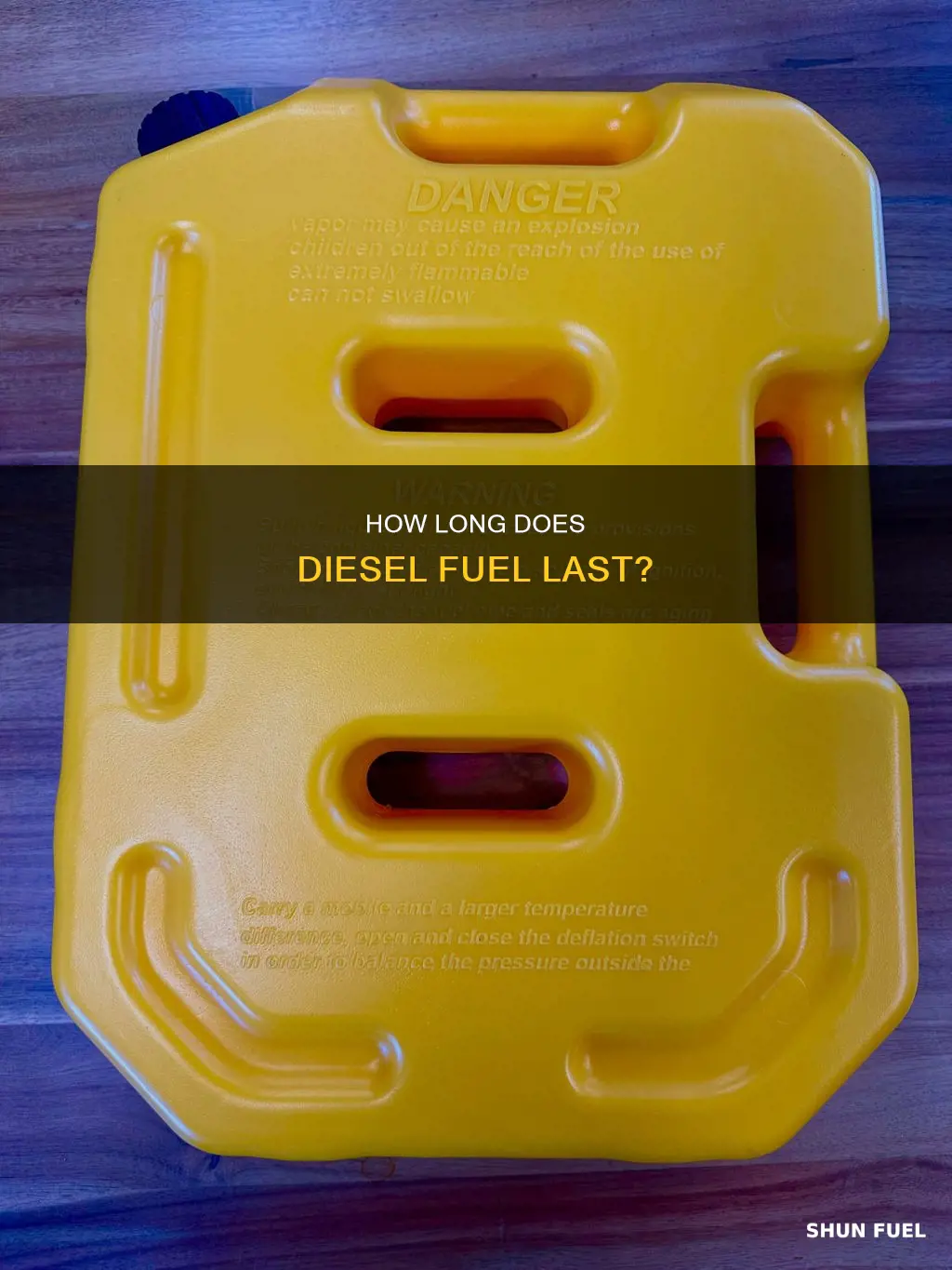 does diesel fuel age