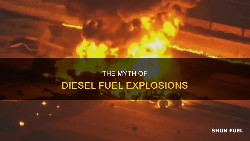 does diesel fuel blow up