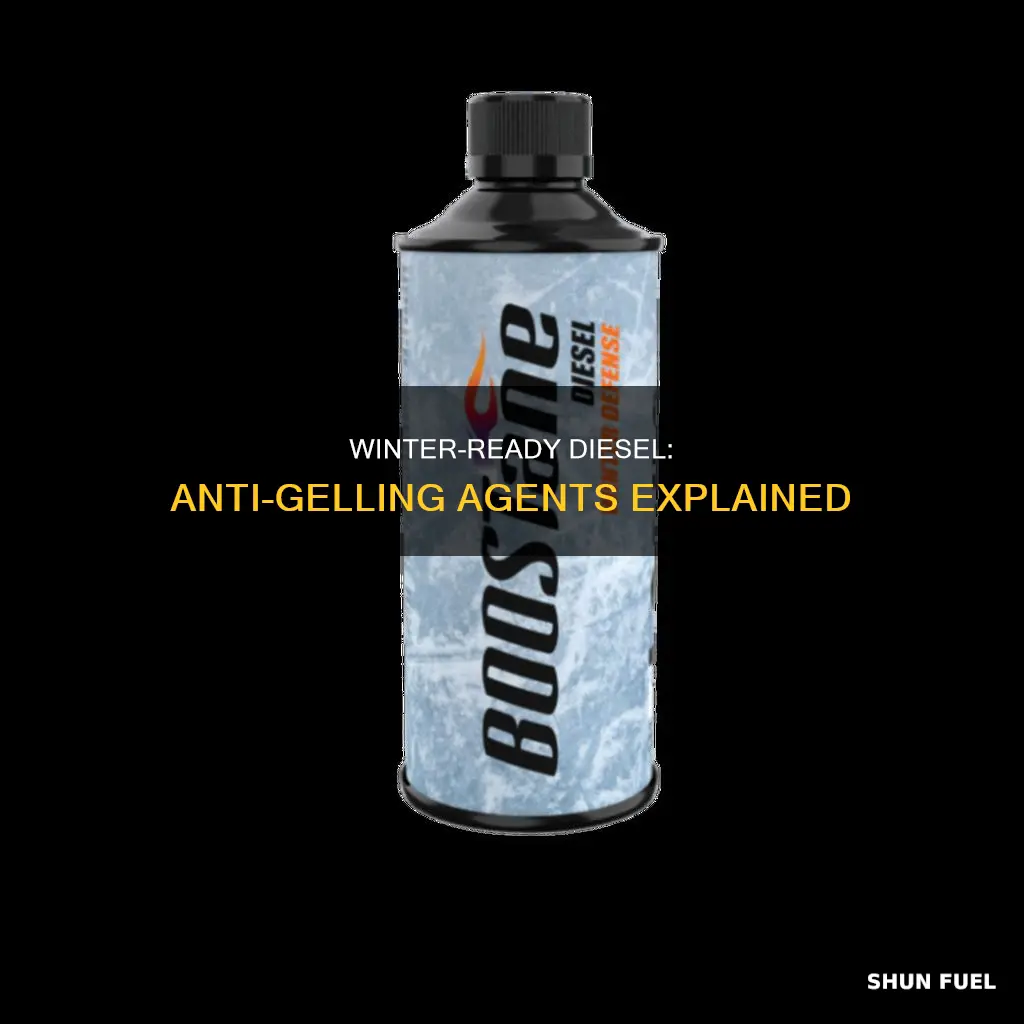 does diesel fuel contain anti gelling agent