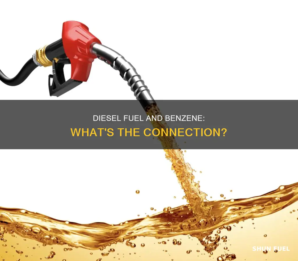 does diesel fuel contain benzene