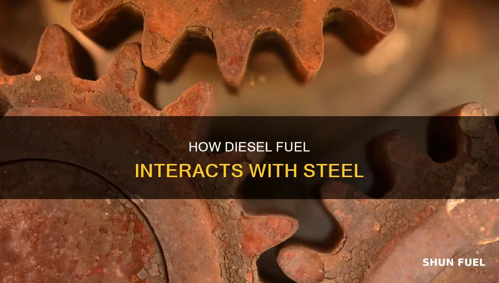 does diesel fuel corrode steel