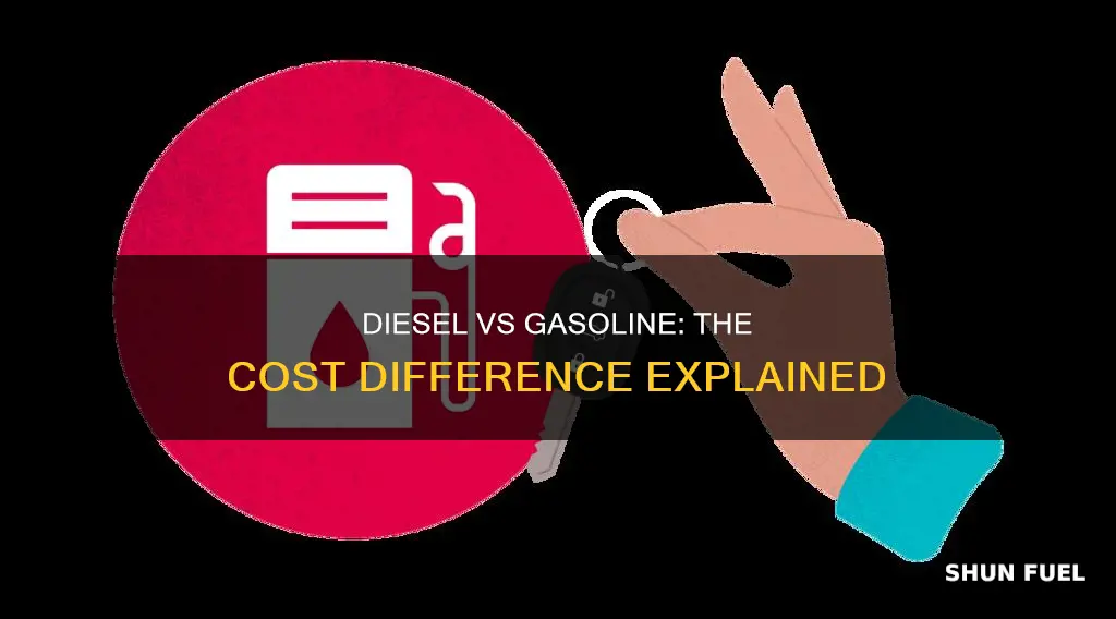 does diesel fuel cost more than gasoline