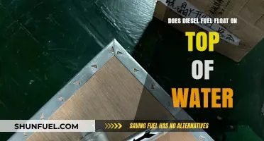 Why Diesel Fuel Floats on Water