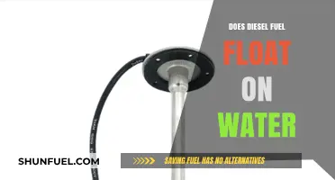 Why Diesel Fuel Floats on Water