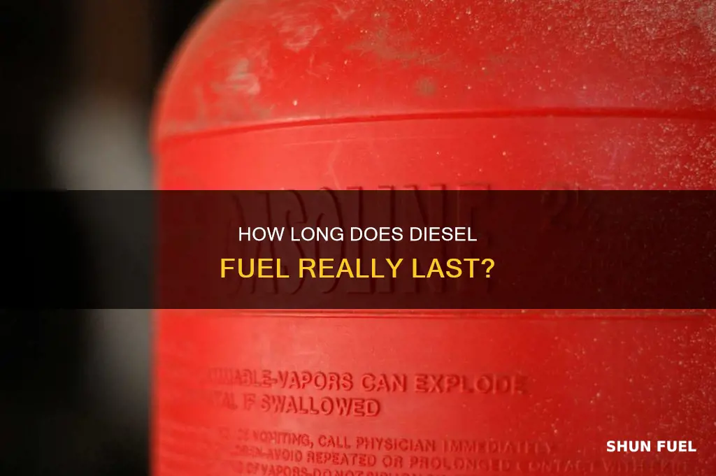 does diesel fuel have a shelf life
