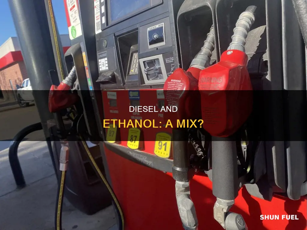 does diesel fuel have ethanol