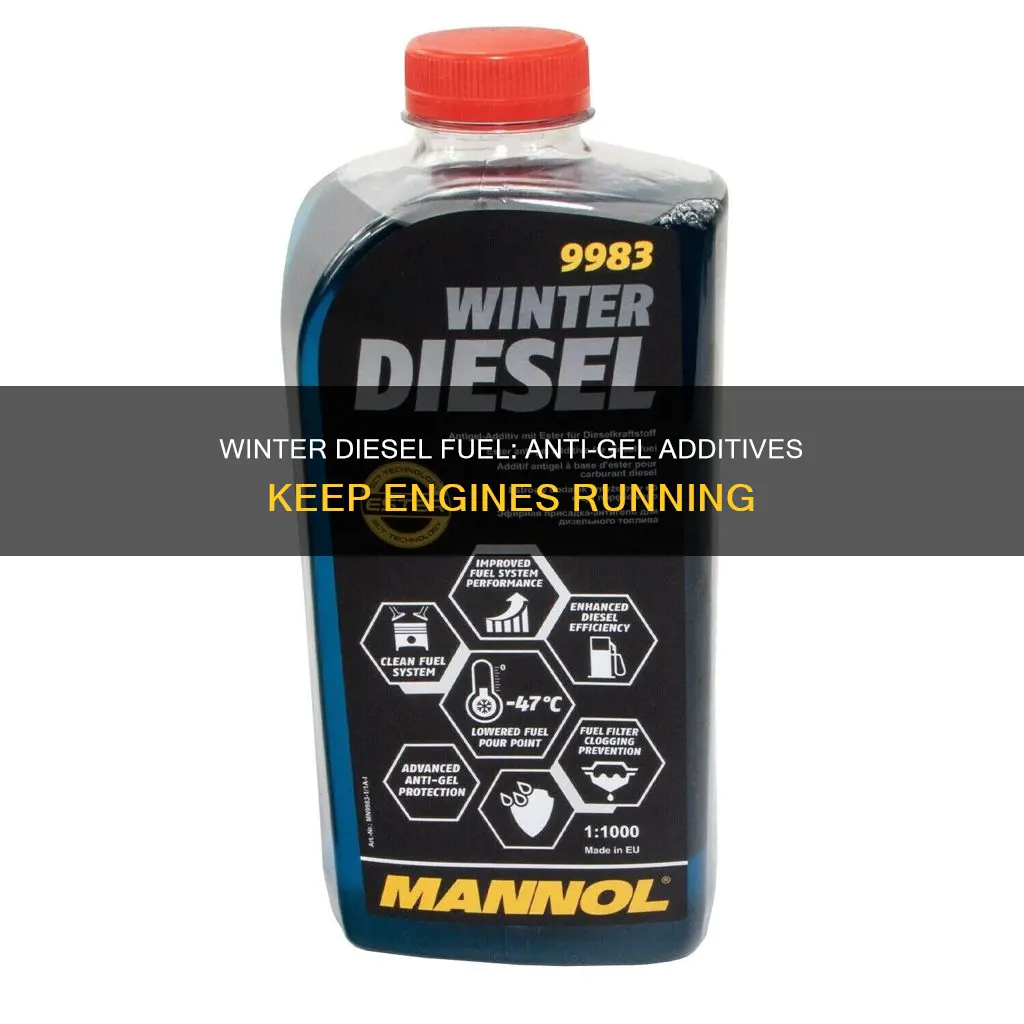 does diesel fuel in winter have anti gel