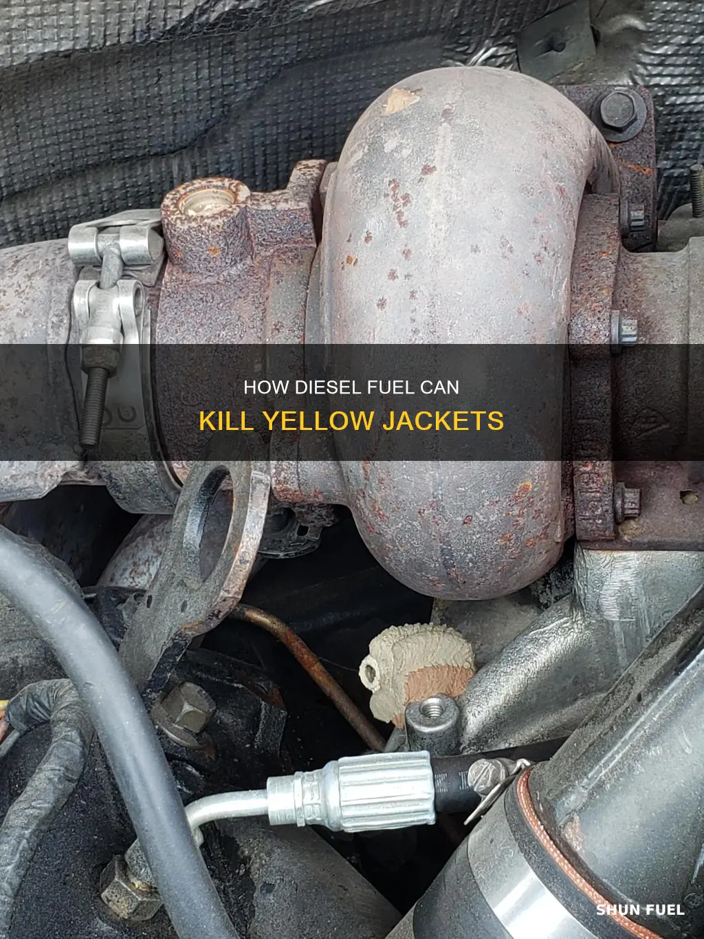 does diesel fuel kill yellow jackets
