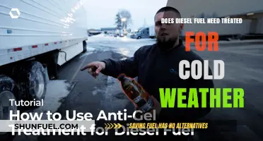 How to Treat Diesel Fuel for Winter Weather