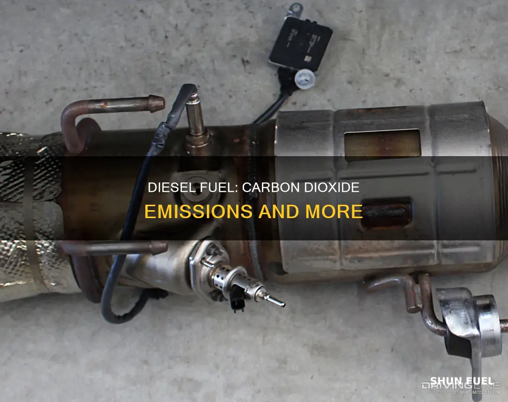 does diesel fuel produce carbon dioxide