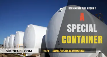 Storing Diesel Fuel: Special Containers Needed?