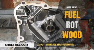 How Diesel Fuel Interacts with Wood