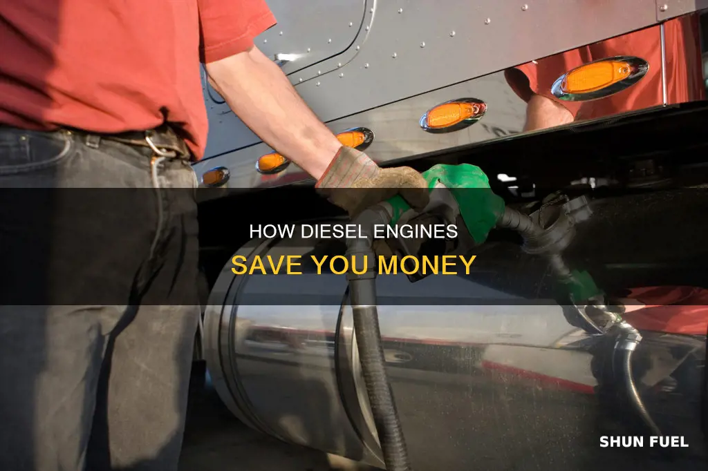 does diesel fuel save money