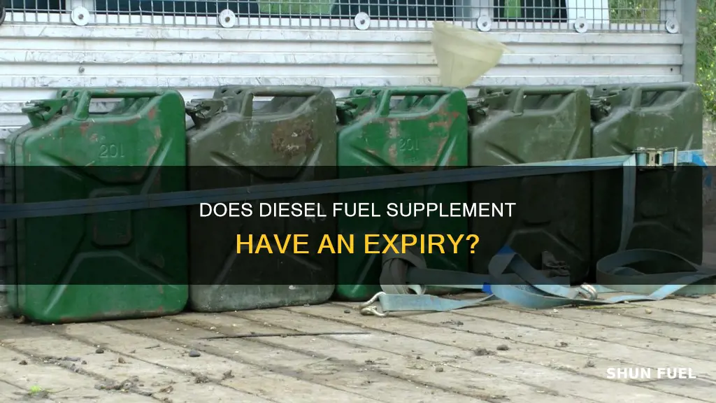 does diesel fuel supplement go bad