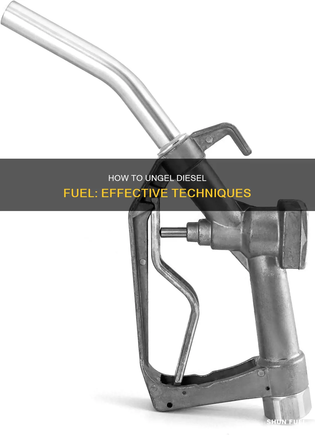 does diesel fuel ungel