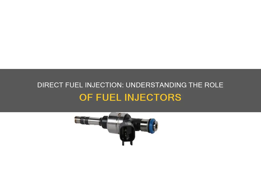 does direct fuel injection use fuel injectors