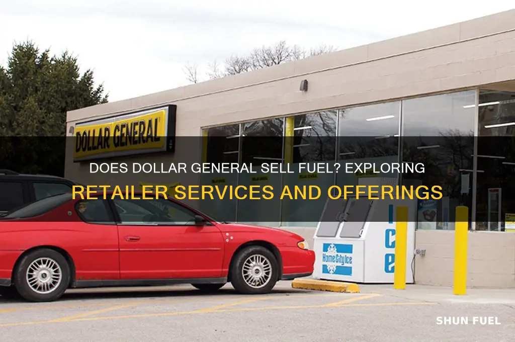 does dollar general sell fuel