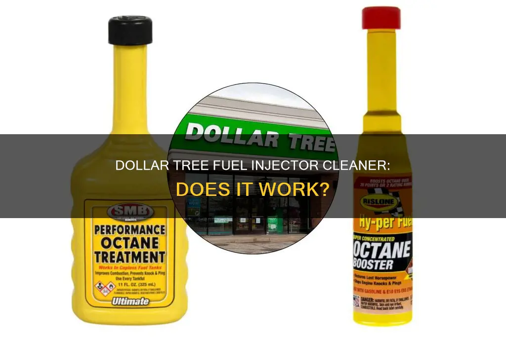 does dollar tree fuel injector cleaner work