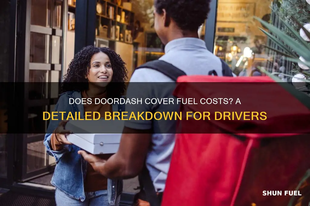 does doordash pay for fuel