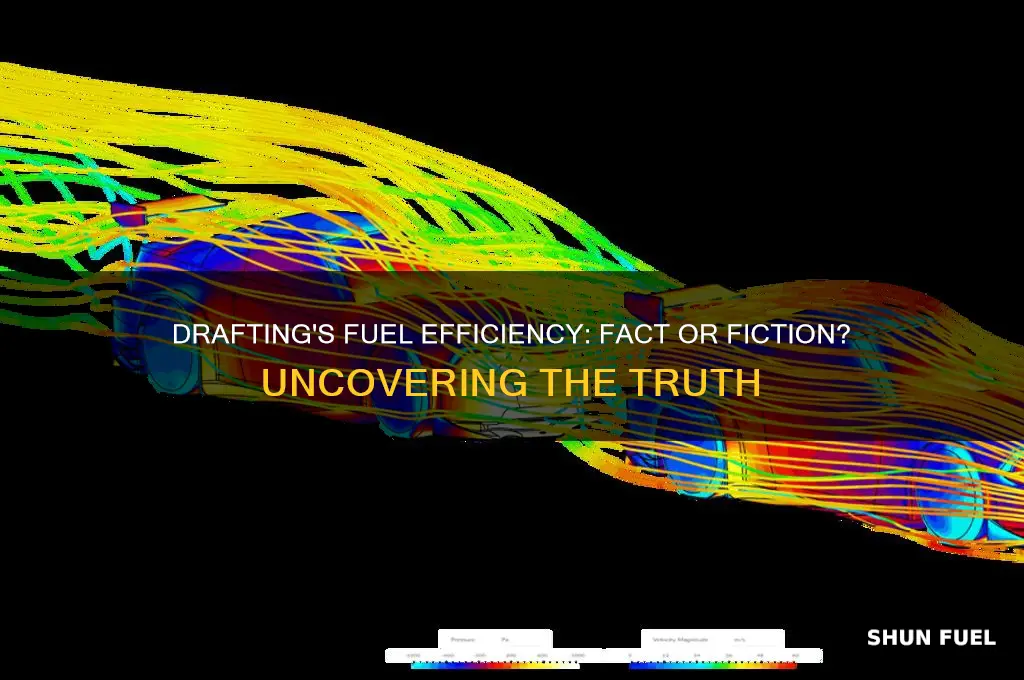 does drafting save fuel