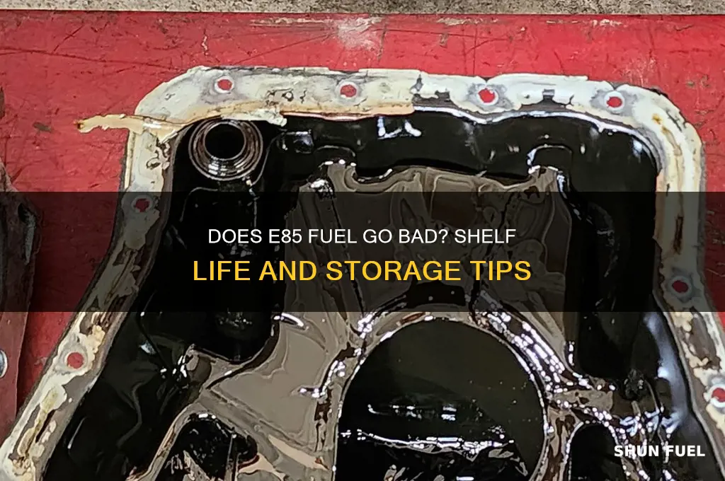 does e 85 fuel spoil