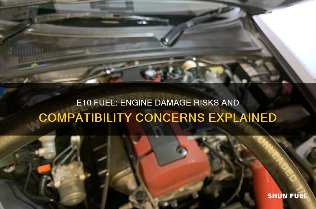 does e10 fuel damage engines