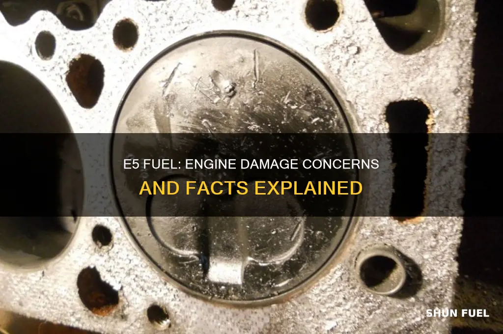 does e5 fuel damage engines