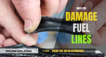 E85 Fuel: Safe or Destructive for Fuel Lines?