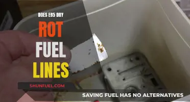 E85 Fuel's Impact: Does It Cause Dry Rot in Fuel Lines?