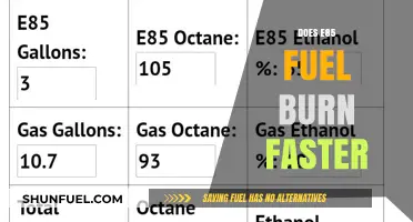 E85 Fuel Consumption: Does It Burn Faster Than Regular Gasoline?