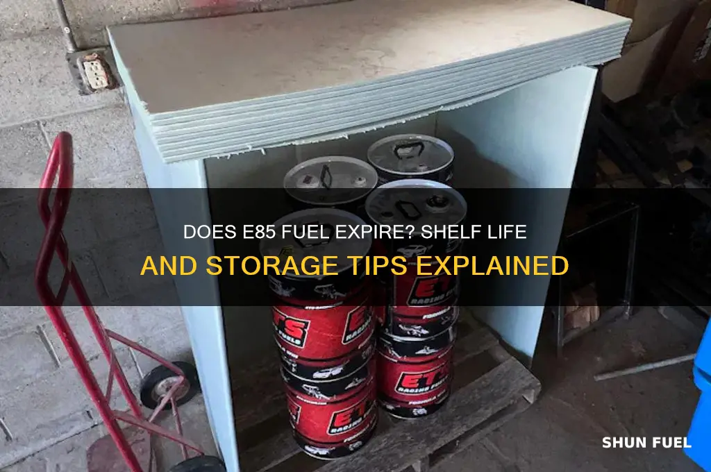 does e85 fuel go bad
