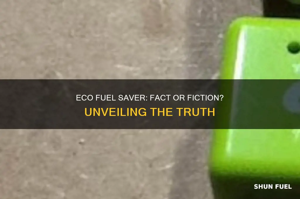 does eco fuel saver work