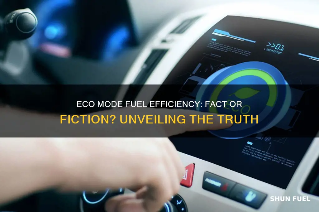 does eco mode save fuel