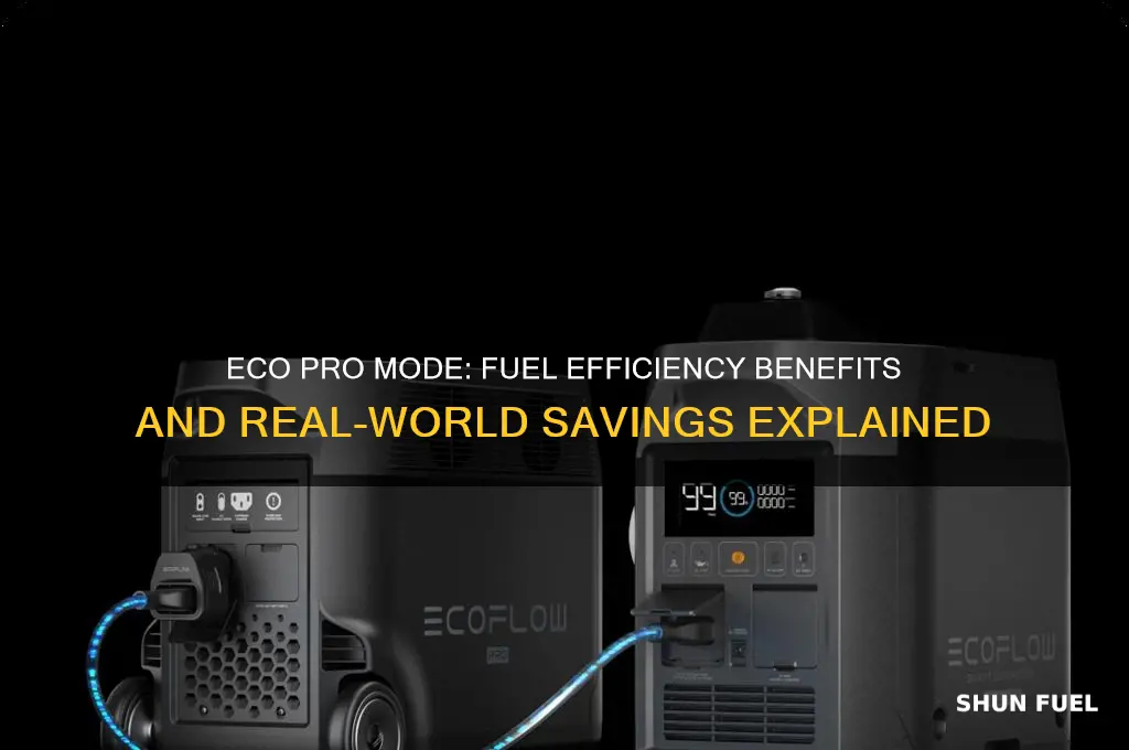 does eco pro save fuel