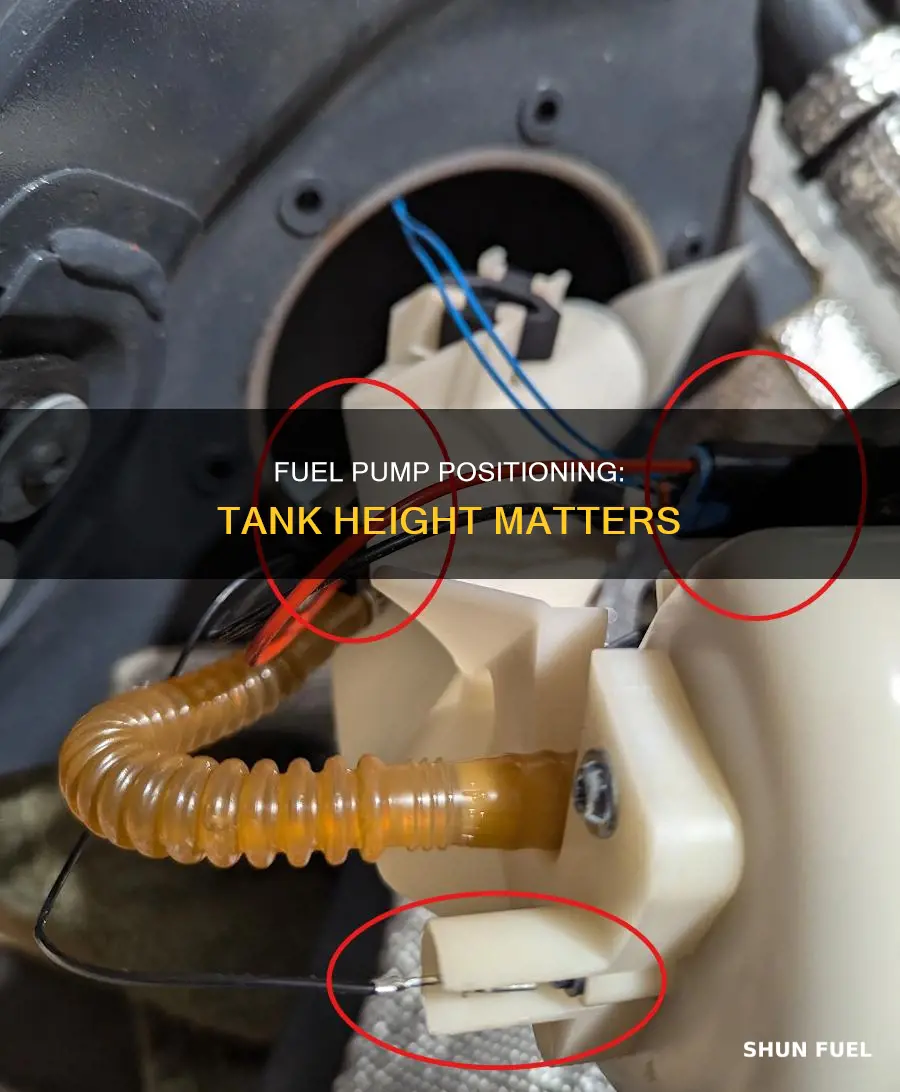 does electric fuel pump have to be lower tank