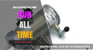 Does Your Electric Fuel Pump Run Continuously? Explained Simply
