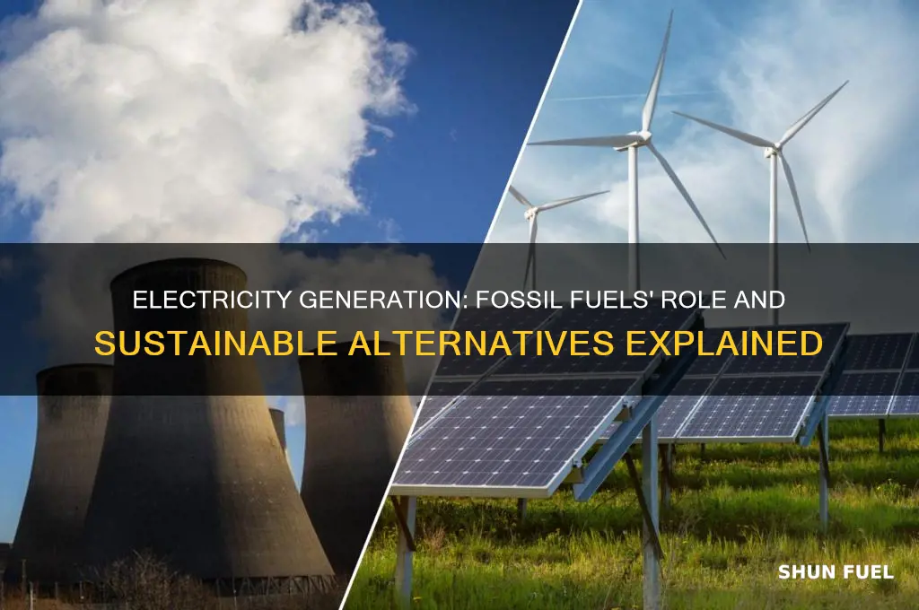 does electrictity use fossil fuels