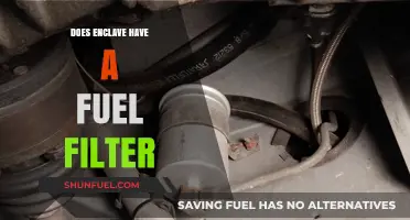 Fuel Filter in Enclave: Where Is It?